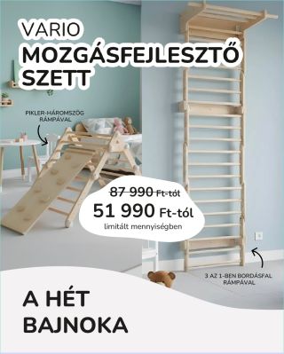 👀 Honnan van ennyi energiája? Ismerős gondolat? ✨ Ha olyan mozgáskészletet keresel gyermekednek, ami nemcsak leköti,...