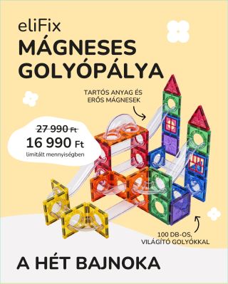 Kijelző helyett egy mágneses golyópálya, amit még te is szeretni fogsz. 🧲✨😉 Hogy mi olyan jó benne? 🧲 Szupererős mágnesek...